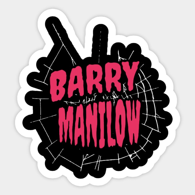 Barry Manilow Sticker by darkskullxx